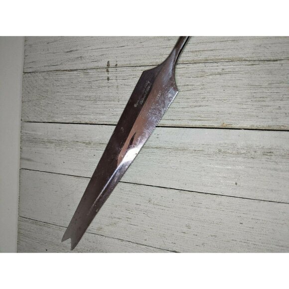Carving Capri Italy Stainless Knife 15 1/2" Vintage Mid Century Modern - Picture 6 of 8